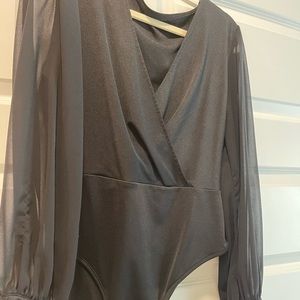 NEW Mangopop Bodysuit, Black